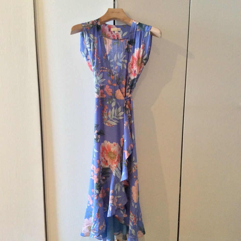 Yumi Kim light blue floral dress